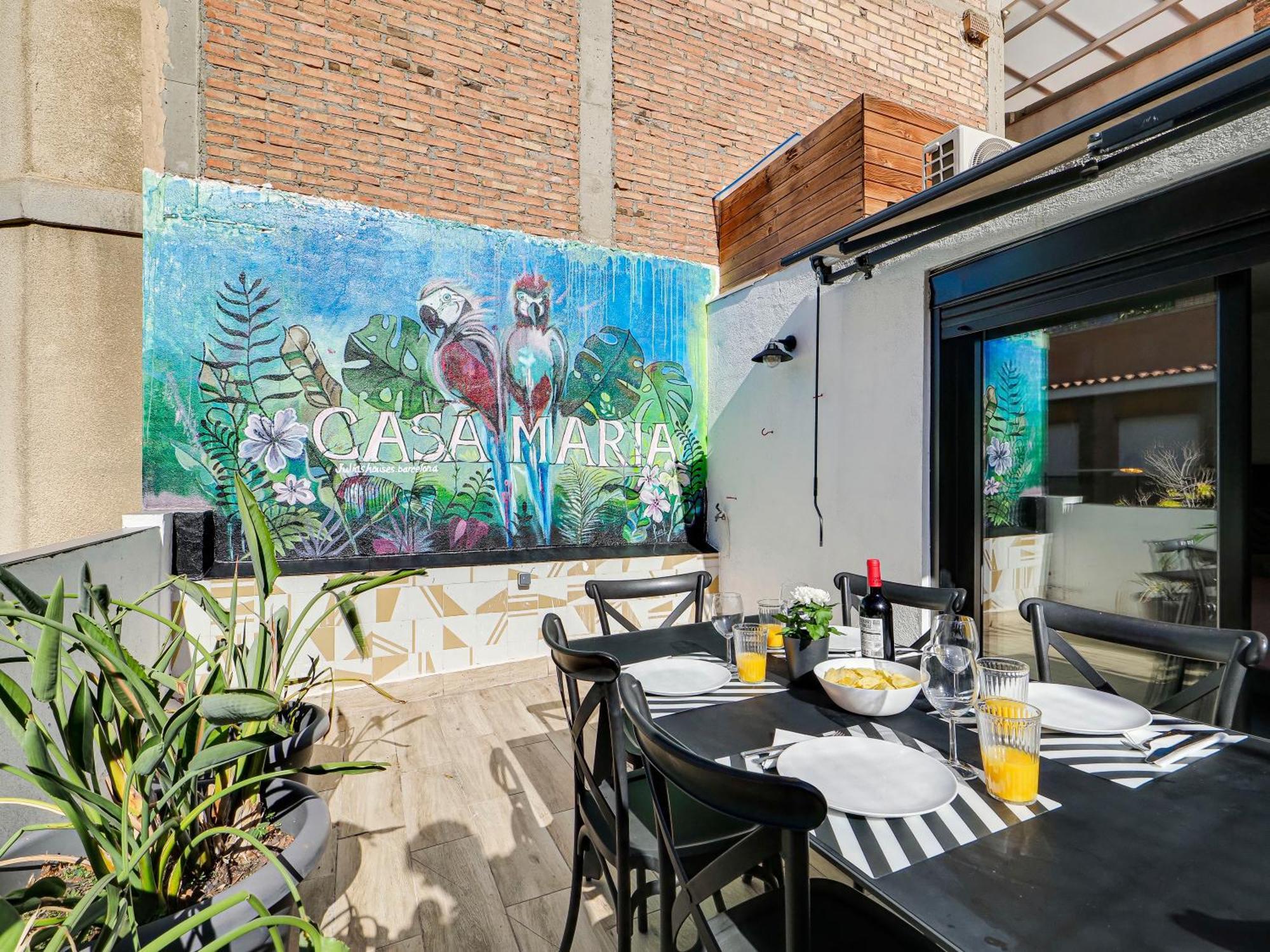Casa Maria Townhouse- Terrace-4 Bedrooms ロスピタレート・デ・リョブレガート エクステリア 写真